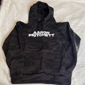Aaron Pritchett Black Camo Hoodie